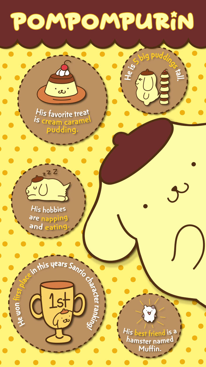 Pompompurin Infographic